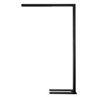 Toršeras LED 80W 3000-5700K 8700lm 1056x64mm H-1950mm su judesio jutikliu ir šviesos davikliu dimeriuojamas juodos spalvos šviečia aukštyn/žemyn su laidu 2.5m OFFICE THREE MOTION CCT - DEKO LIGHT