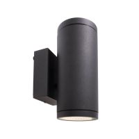 Šviestuvas v/t LED 19W IP55 3000K 1620lm D-84mm H-220mm antracito spalvos šviečia aukštyn/žemyn BRA MOBBY II DOUBLE - DEKO LIGHT