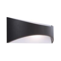 Šviestuvas v/t LED 10W IP65 3000K 408lm 300x97mm H-120mm antracito spalvos šviečia aukštyn/žemyn BRA URIA 10 - DEKO LIGHT