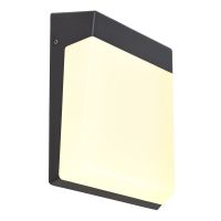 Šviestuvas v/t LED 12W IP54 3000K 930lm 161x59mm H-211mm tamsiai pilkos spalvos BRA GIANFAR - DEKO LIGHT