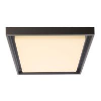 Šviestuvas v/t LED 27W IP54 3000K 2300lm 340x340mm H-50mm tamsiai pilkos spalvos ARNEB - DEKO LIGHT