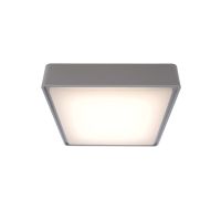 Šviestuvas v/t LED 10W IP65 3000K 680lm 220x220mm H-56mm pilkos spalvos QUADRATA I - DEKO LIGHT