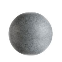 Šviestuvas lauko 1x20W E27 IP44/IP65 D-300mm rutulys granito spalvos su tvirtinimu SPHERICAL LAMP GRANITE - DEKO LIGHT