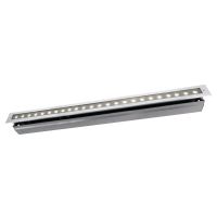 Šviestuvas į/ž LED 34W IP67 3000K 2300lm 1025x68mm H-80mm nerūdijančio plieno sidabrinės spalvos su laidu 0.5m LINE VI WW - DEKO LIGHT