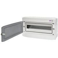 Skydelis v/t 18 modulių IP65 su PE/N gnybtais skaidrios durys ECH-18PT - ETI