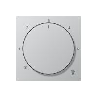 Dangtelis termostatui aliuminio spalvos A - JUNG