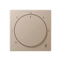 Dangtelis termostatui šampano spalvos A - JUNG