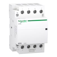 Kontaktorius 4P 40A 230V AC 4no 3 modulių iCTK Acti9 - SCHNEIDER ELECTRIC