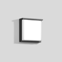 Šviestuvas v/t LED 6.6W IP65 3000K 575lm 180x180mm H-70mm grafito spalvos BRA - BEGA