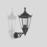 Šviestuvas v/t 1xE27 IP23 260x565mm H-320mm grafito spalvos BRA - BEGA