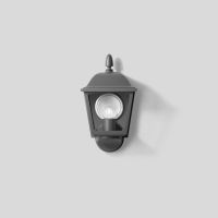 Šviestuvas v/t 1xE27 IP44 215x375mm H-140mm grafito spalvos BRA - BEGA