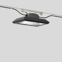 Šviestuvas pakabinamas LED 34.6W IP66 4000K 5173lm 310x460mm H-230mm grafito spalvos DALI - BEGA