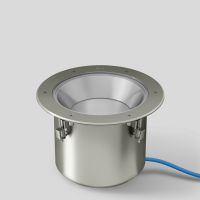 Šviestuvas į/l LED 38.4W IP68 3000K 4055lm D-330mm H-225mm 21 laipsnių nerūdijančio plieno DALI - BEGA