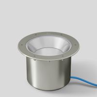 Šviestuvas į/ž LED 38.4W IP68 3000K 4055lm D-330mm H-225mm 21 laipsnių nerūdijančio plieno DALI - BEGA