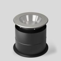 Šviestuvas į/ž LED 50.8W IP68 3000K 5160lm D-330mm H-250mm 35 laipsnių nerūdijančio plieno DALI - BEGA