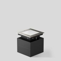 Šviestuvas į/ž LED 20.4W IP68 821lm RGBW 220x220mm H-170mm nerūdijančio plieno DALI DT8 Vortex Optics - BEGA