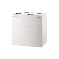 Rekuperatorius 80-470m3/val 42dB(A) 230V 85W IP40 kairinis Bypass su pašildymu WS 470 BET - MAICO