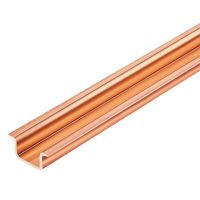 Bėgelis DIN 35x15mm neperforuotas varinis [2m] TS - WEIDMULLER
