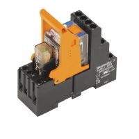 Relė tarpinė 4co 6A 24V DC su lizdu RCMKIT-I 24VDC 4CO LD - WEIDMULLER