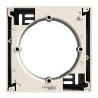 Dėžutė v/t [81x81x40] IP20 prailginimo dramblio kaulo spalvos Asfora - SCHNEIDER ELECTRIC