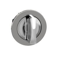 Galvutė perjungikliui 3 padėčių balta su fiksacija 30.5mm metalinė IP66 ZB4F Harmony - SCHNEIDER ELECTRIC