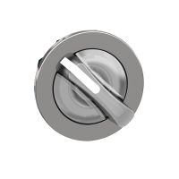 Galvutė perjungikliui 2 padėčių balta be fiksacijos 30.5mm metalinė IP66 ZB4F Harmony - SCHNEIDER ELECTRIC