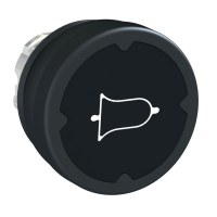 Galvutė mygtukui juoda "Varpas" be fiksacijos IP66 ZB4 Harmony - SCHNEIDER ELECTRIC