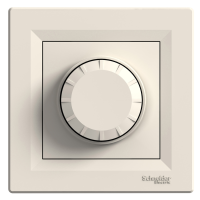 Reguliatorius šviesos p/t pasukamas 40W-600W dramblio kaulo spalvos Asfora - SCHNEIDER ELECTRIC