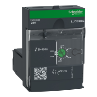 Modulis apsaugos 9.5-38A 24V DC CL 10 LUCB TeSys - SCHNEIDER ELECTRIC