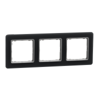 Rėmelis trigubas stiklas dūminis SEDNA DESIGN - SCHNEIDER ELECTRIC