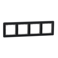 Rėmelis keturgubas stiklas dūminis SEDNA DESIGN - SCHNEIDER ELECTRIC