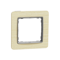 Rėmelis viengubas beržo spalvos SEDNA DESIGN - SCHNEIDER ELECTRIC