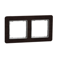 Rėmelis dvigubas vengės spalvos SEDNA DESIGN - SCHNEIDER ELECTRIC