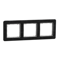 Rėmelis trigubas skalūno spalvos SEDNA DESIGN - SCHNEIDER ELECTRIC