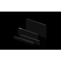 Panelė aklina 19" 6U H-266mm RAL9005 DK 7156.005 [pak. po 2 vnt.] - RITTAL