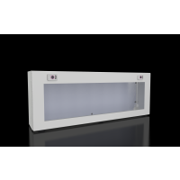 Skydas v/t 300x800x155mm IP65 metalinis su montažine plokšte ir stiklinėmis durimis KX 1613.100 - RITTAL