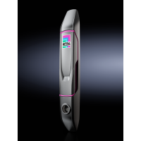 Rankena skydui su vieta užraktui RAL9005 VX 8618.201 - RITTAL