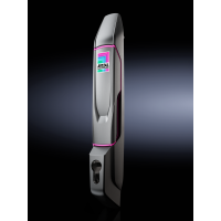 Rankena skydui su vieta užraktui RAL9005 VX 8618.251 - RITTAL