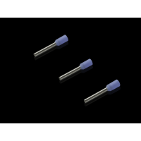 Antgalis gilzinis izoliuotas 0.25mm2 Cu šviesiai mėlynas L-8mm presavimo įrankiams AS 4050.754 [pak. po 500 vnt.] - RITTAL