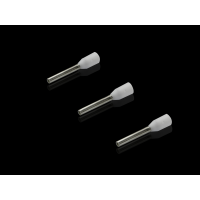 Antgalis gilzinis izoliuotas 0.75mm2 Cu baltas L-10mm presavimo įrankiams AS 4050.766 [pak. po 500 vnt.] - RITTAL