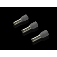 Antgalis gilzinis izoliuotas 4mm2 Cu pilkas L-8mm presavimo įrankiams AS 4050.782 [pak. po 500 vnt.] - RITTAL