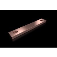 Laikiklis šynai varinis 10x30 L-0.18mm SV 9686.539 [pak. po 2 vnt.] - RITTAL