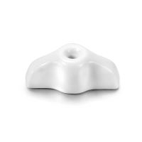 Rankenėlė pasukama baltas porcelianas RETRO GARBY - FONTINI