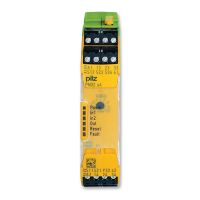 Relė saugos 3no+1nc 24V DC automatinis/rankinis paleidimas užspaudžiami kontaktai PNOZ s4 C - PILZ