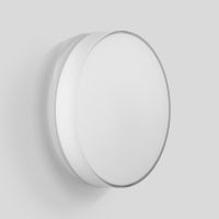 Šviestuvas v/t LED 35W IP44 3000K 3343lm D-470mm H-100mm dimeriuojamas AC/DC baltos spalvos DALI - BEGA