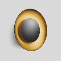 Šviestuvas v/t LED 36.5W IP20 3000K 850lm D-700mm H-100mm dimeriuojamas juodos/žalvario matinės spalvos DALI - BEGA