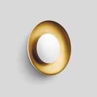 Šviestuvas v/t LED 28.4W IP20 3000K 712lm D-500mm H-100mm baltos/žalvario matinės spalvos - BEGA