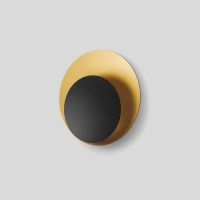 Šviestuvas v/t LED 18W IP20 3000K 602lm D-400mm H-90mm juodos/žalvario matinės spalvos - BEGA