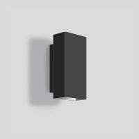 Šviestuvas v/t LED 14W IP20 3000K 364lm 120x220mm H-90mm juodos/aliuminio matinės spalvos šviečia aukštyn/žemyn - BEGA