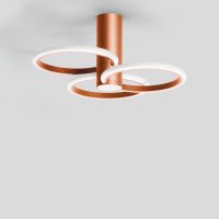 Šviestuvas v/t LED 39W IP20 3000K 3641lm D-420mm H-200mm dimeriuojamas vario matinės spalvos DALI - BEGA